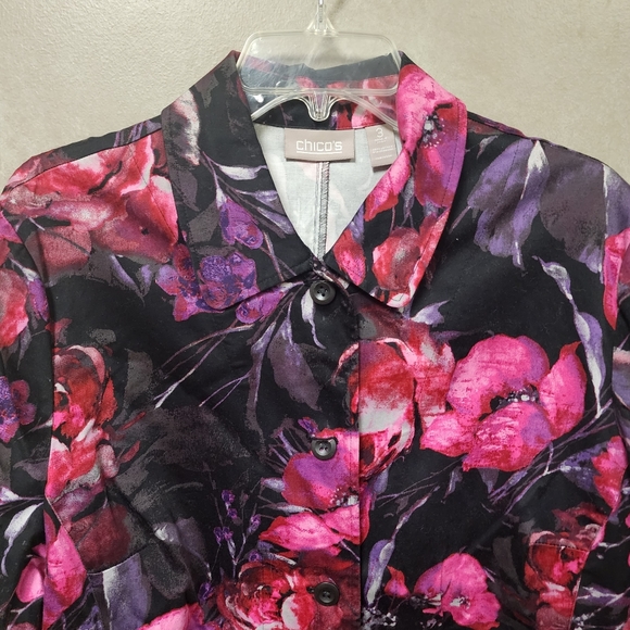 🎈🎈/Bundle Two Women's Chico's Jackets Size 3 - Picture 4 of 8